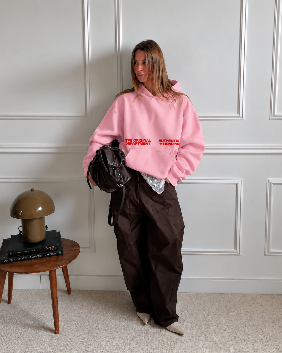 TPS ORIGINAL BABY PINK HOODIE