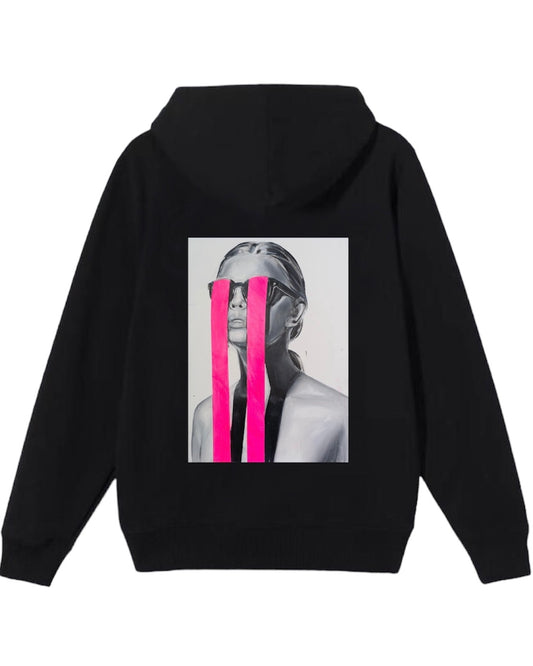 HOODIE RETRATO BLACK