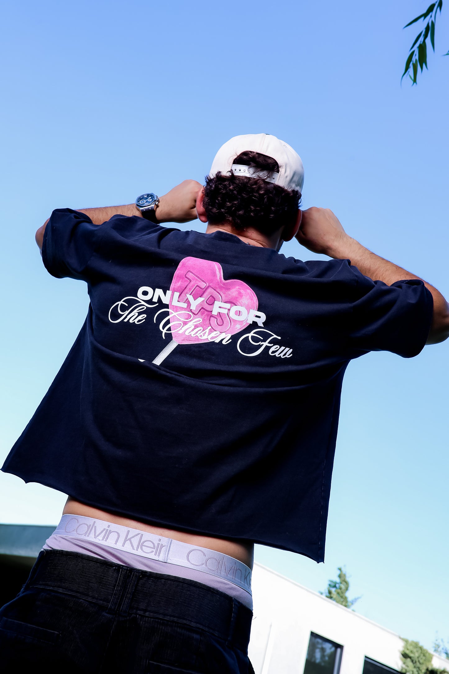 POLERA CHOSEN BOXY ACIDWASH