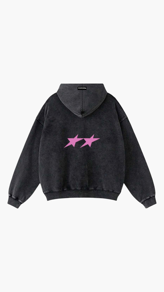 HOODIE SPACY ACID WASH