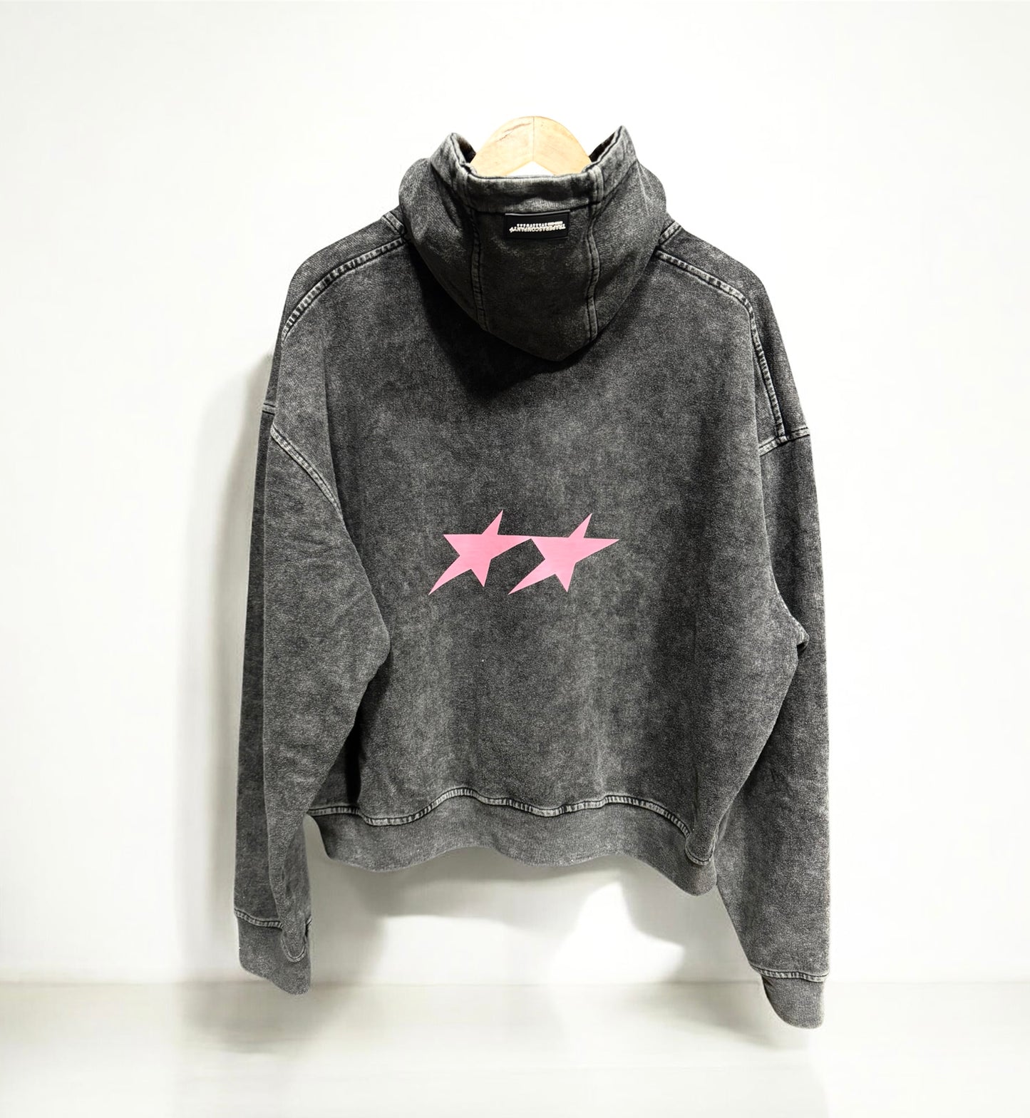 HOODIE SPACY ACID WASH