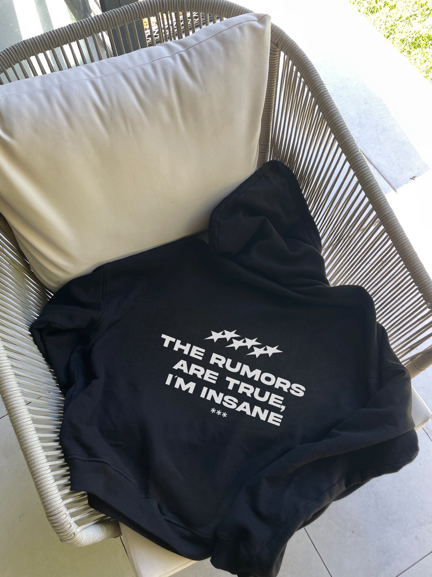 HOODIE INSANE BLACK