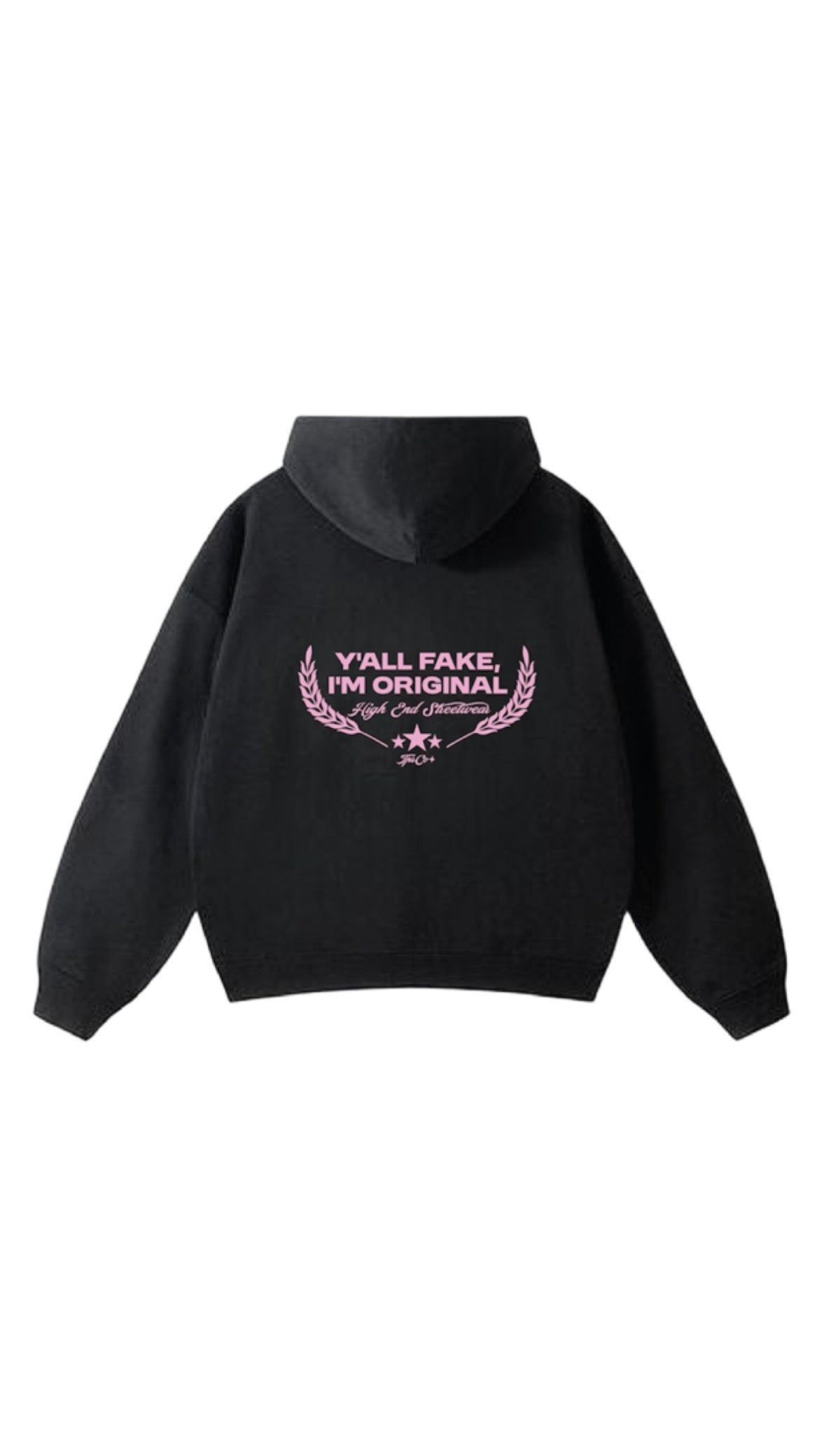 HOODIE BLACK ROSE