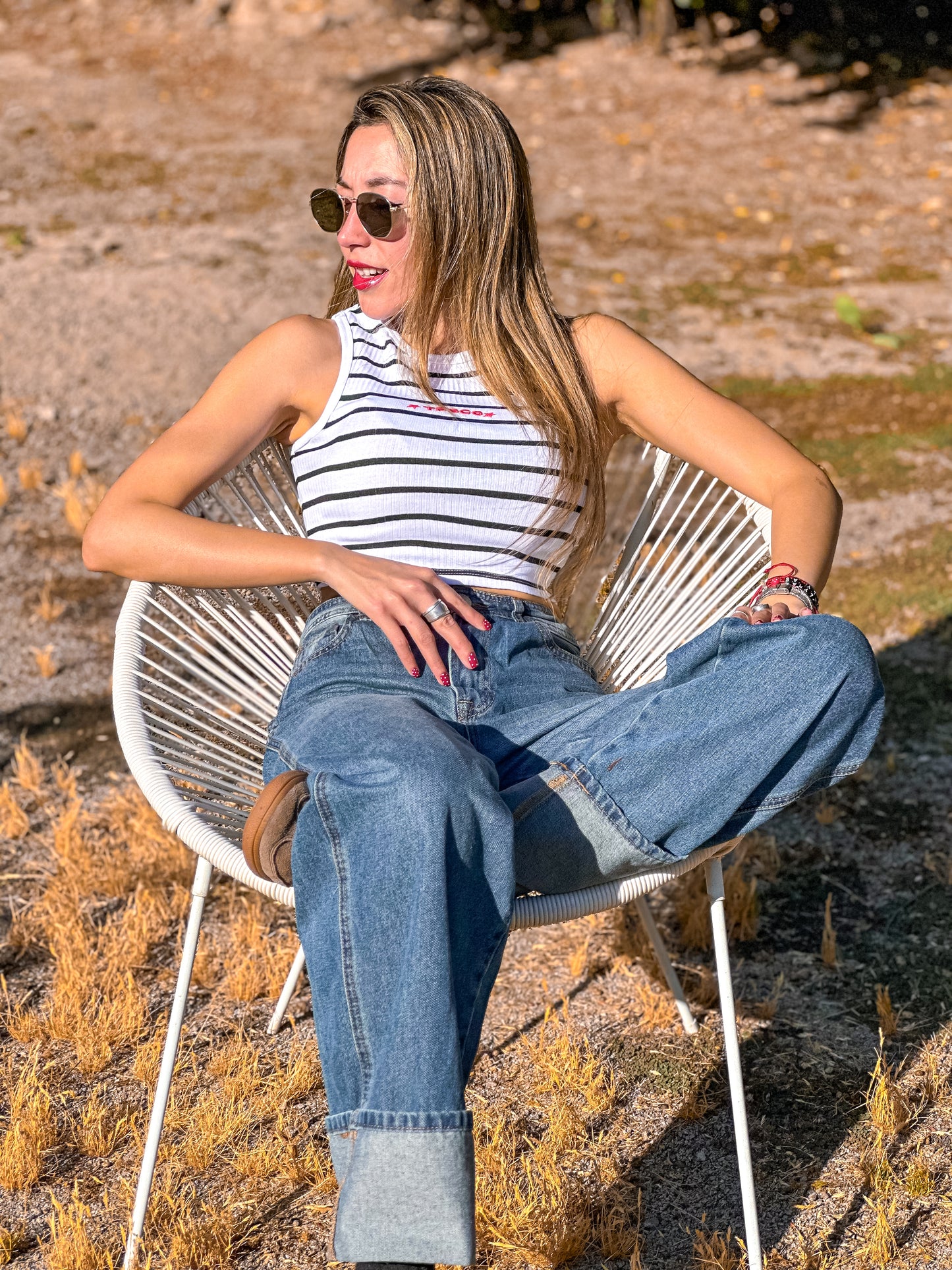 STREET LINES TOP - White Edition