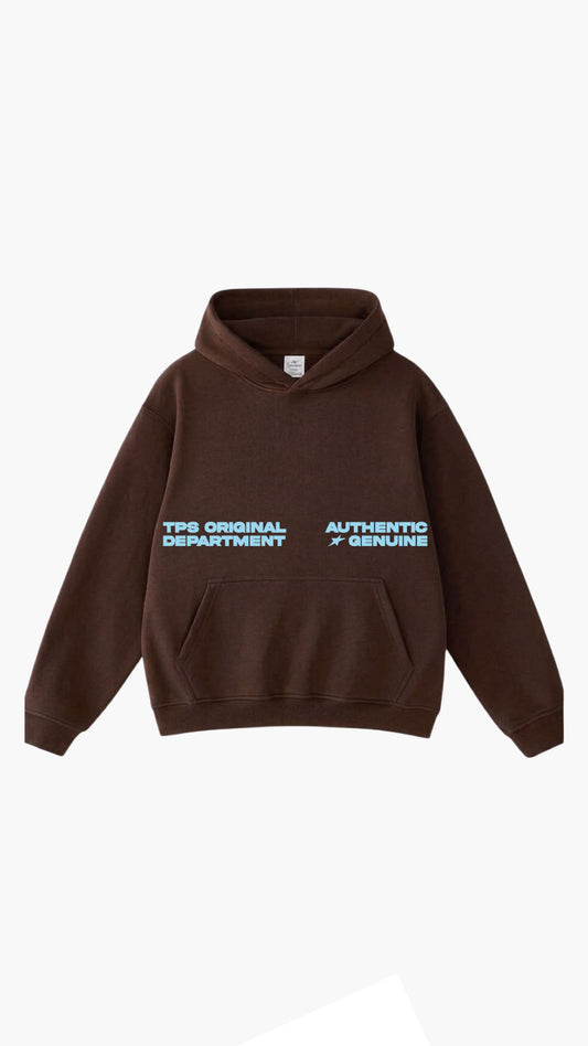TPS ORIGINAL BROWN ICE HOODIE