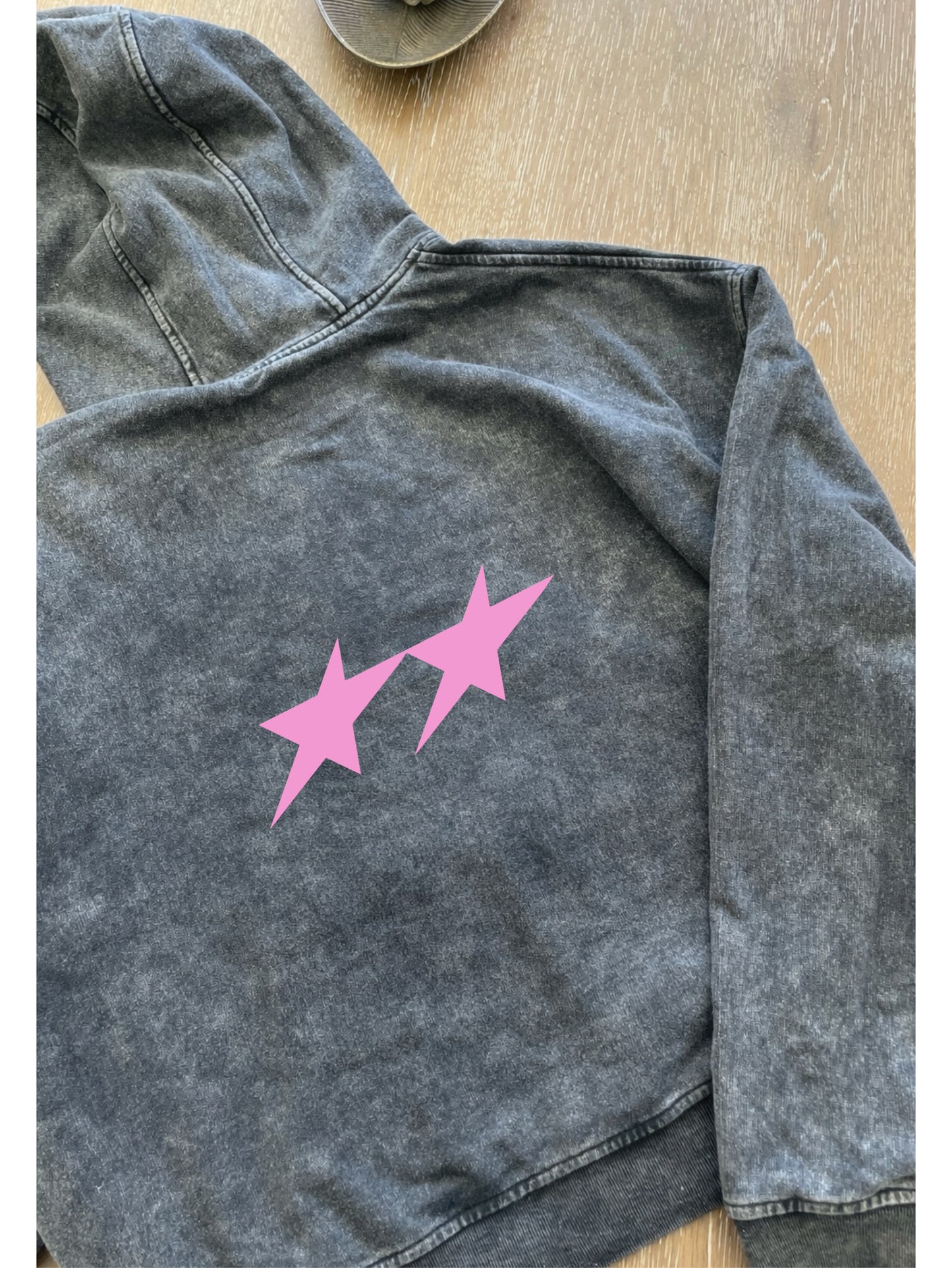 HOODIE SPACY ACID WASH