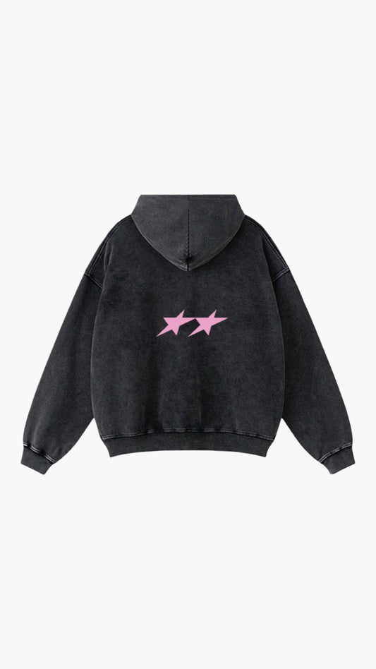 HOODIE SPACY ACID WASH