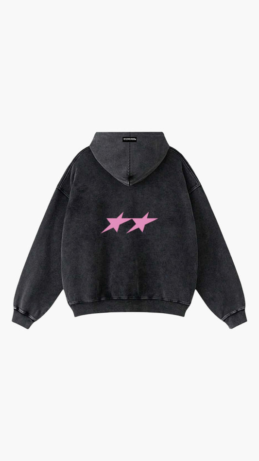 HOODIE SPACY ACID WASH