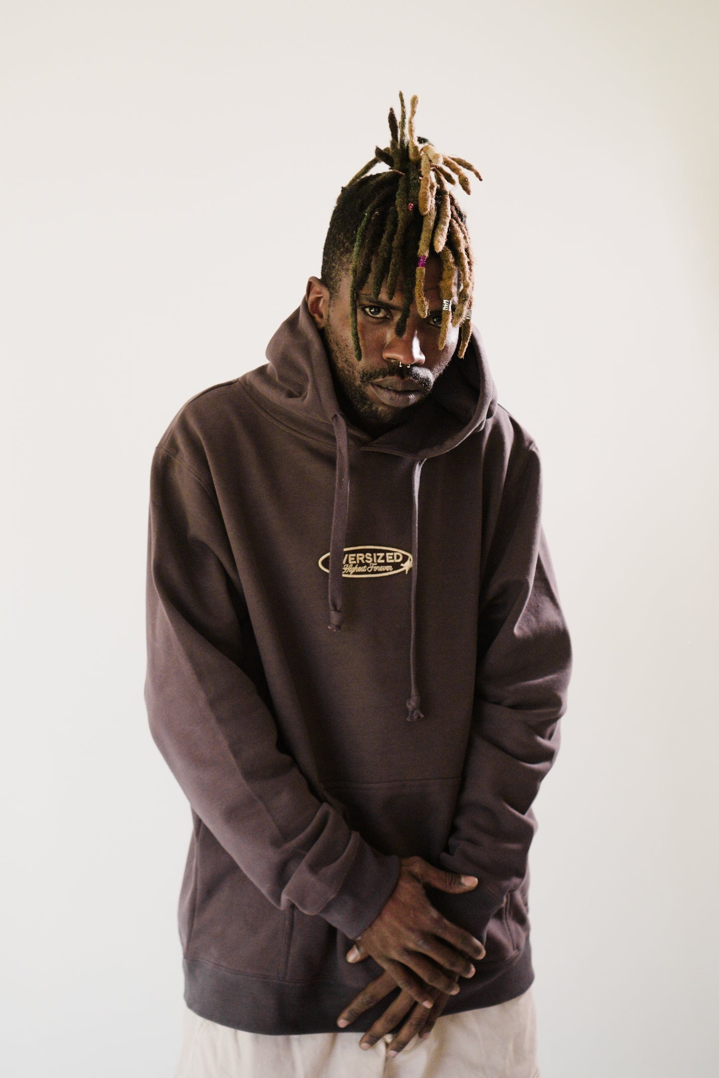 HOODIE OVERSIZED CACAO